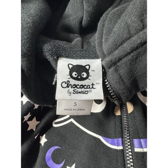Hot Topic Sanrio Chococat Celestial Cat Ears Women's Hoodie Sweatshirt Small - Picture 9 of 11